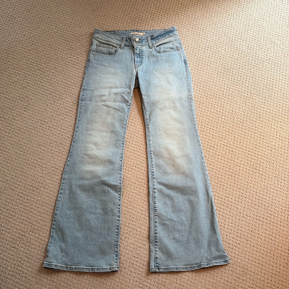 Levi’s Superlow Flare Light Wash Jeans